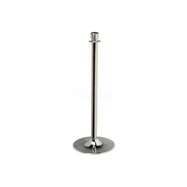 Lavi Industries Tulip Post, 38"H Chrome Finish, Post Only 51410 - main